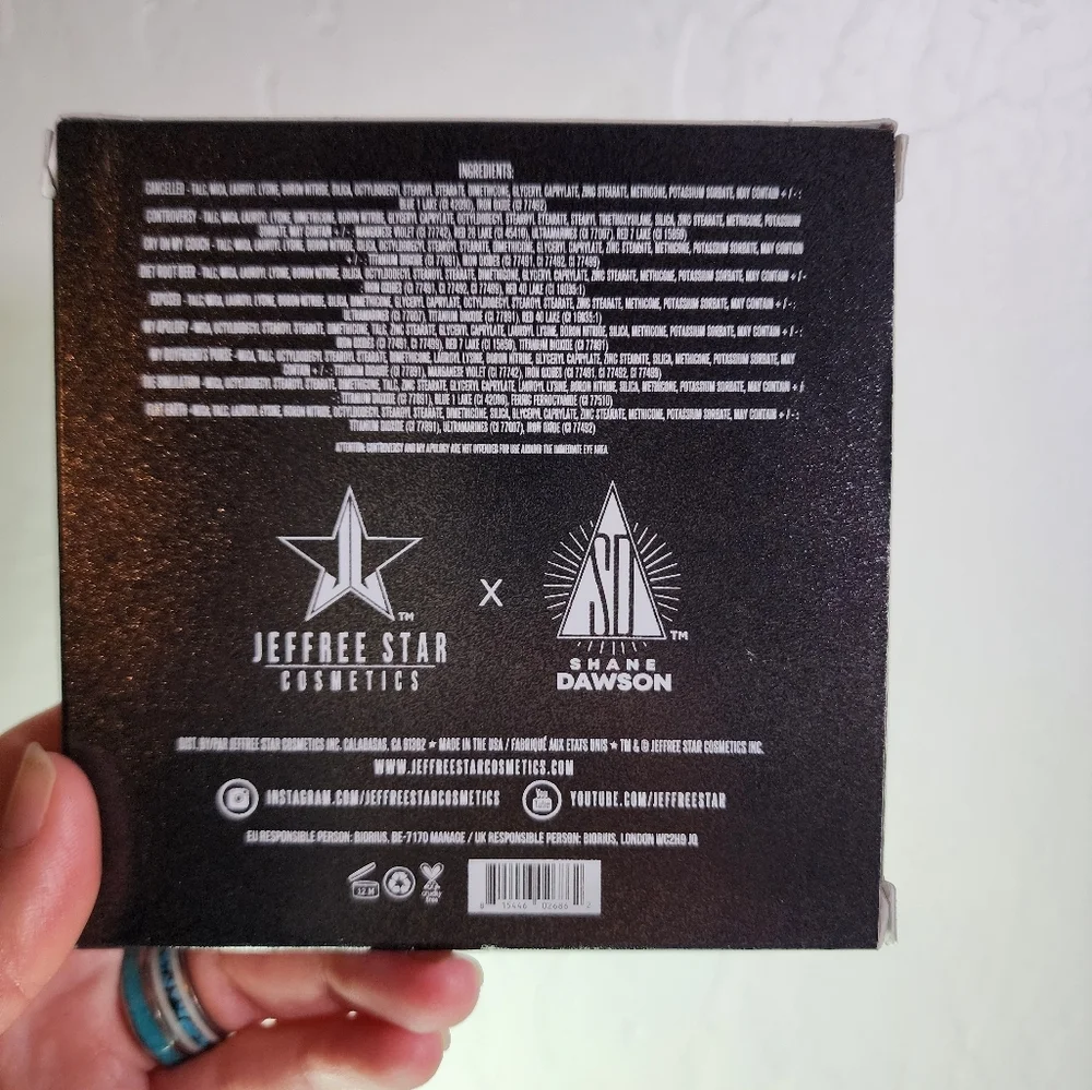 NEW Jeffree Star Mini‎ Controversy Eyeshadow Pallet